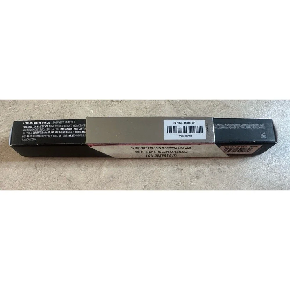 IL MAKIAGE Long-Wear Eye Pencil ~ BATMAN ~ 1.2g / .04 Oz Full Size NEW IN BOX